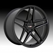 Cray Panthera Semi Gloss Black Custom Corvette Wheels